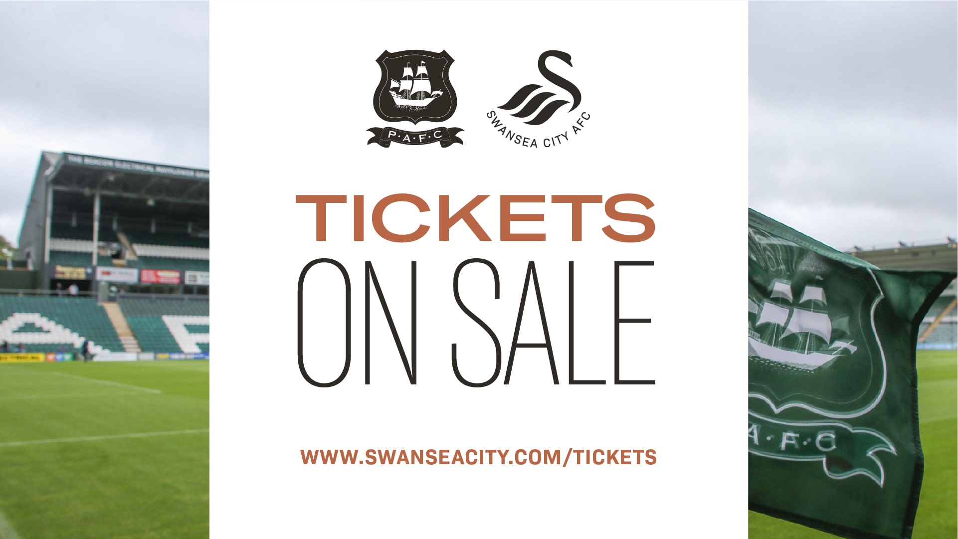 Additional ticket allocation received for Plymouth Argyle trip Swansea